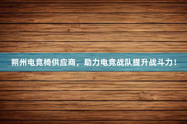 朔州电竞椅供应商，助力电竞战队提升战斗力！